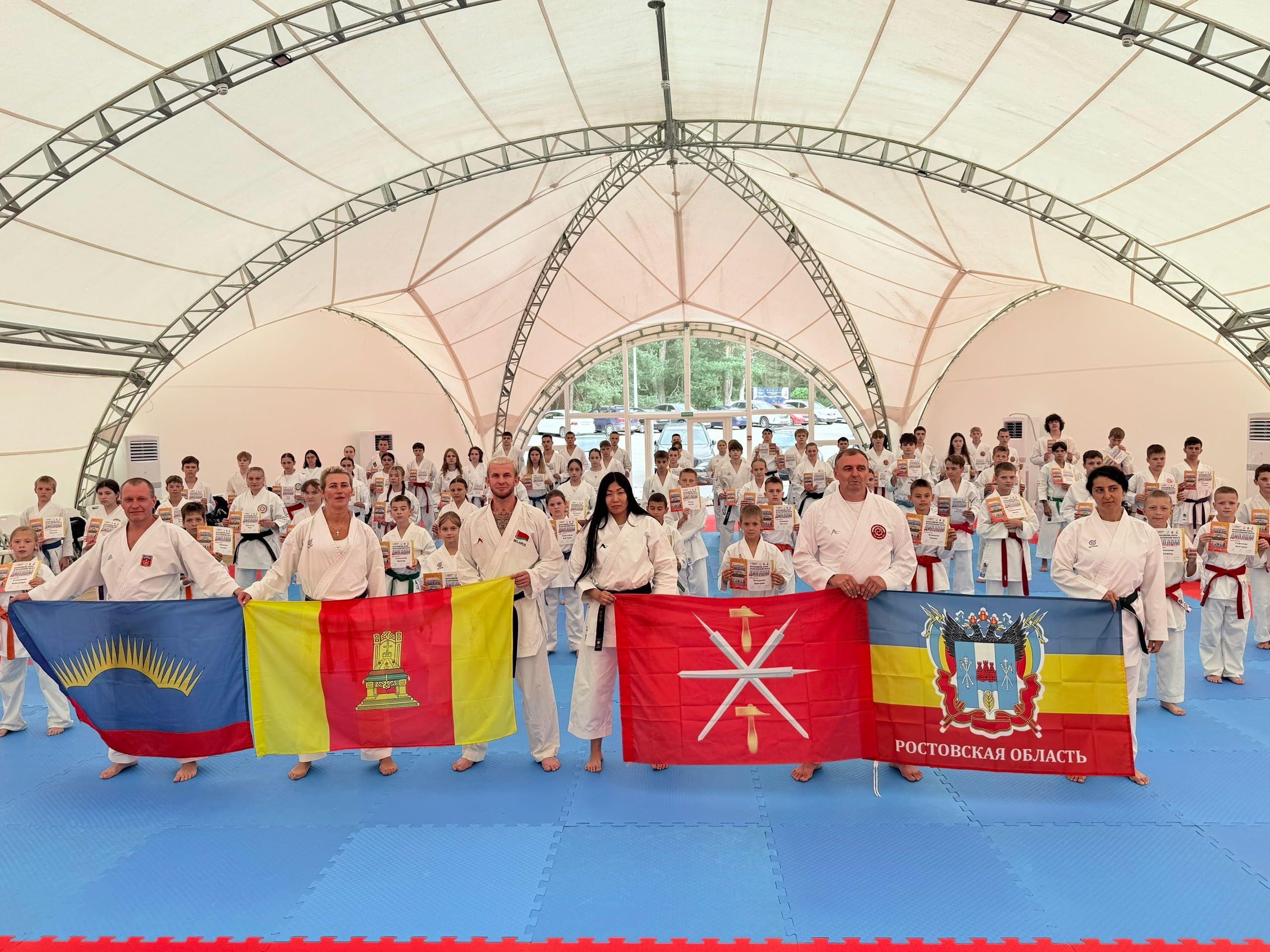 Летние спортивные сборы по карате в Туле